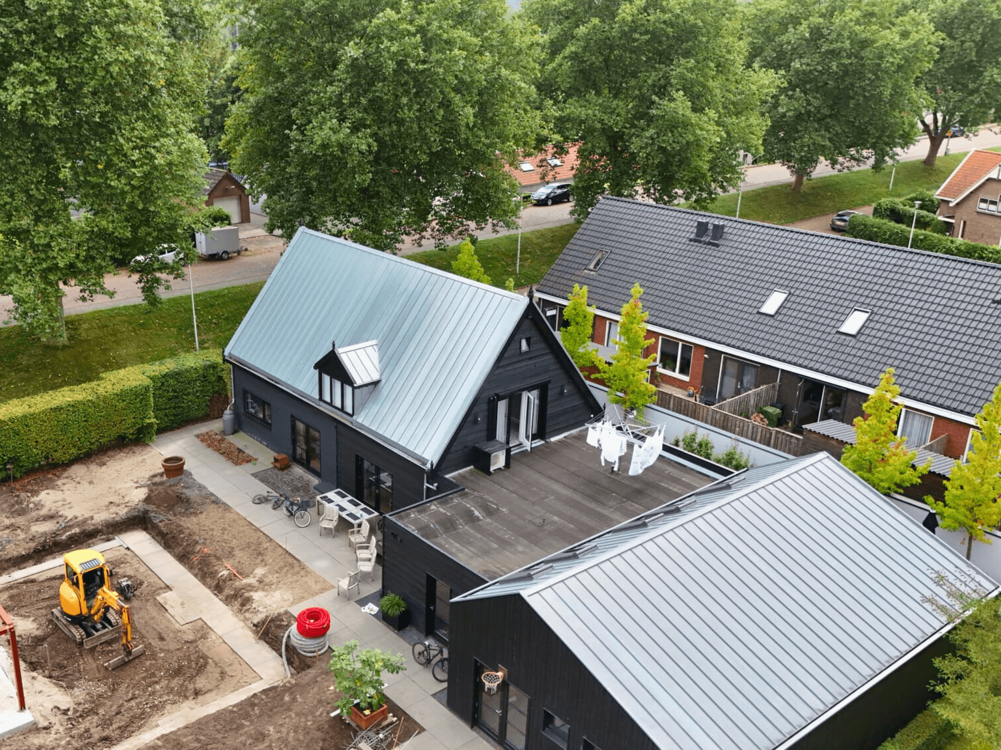 Nieuwe dakbedekking aangebracht: STRAK en modern design