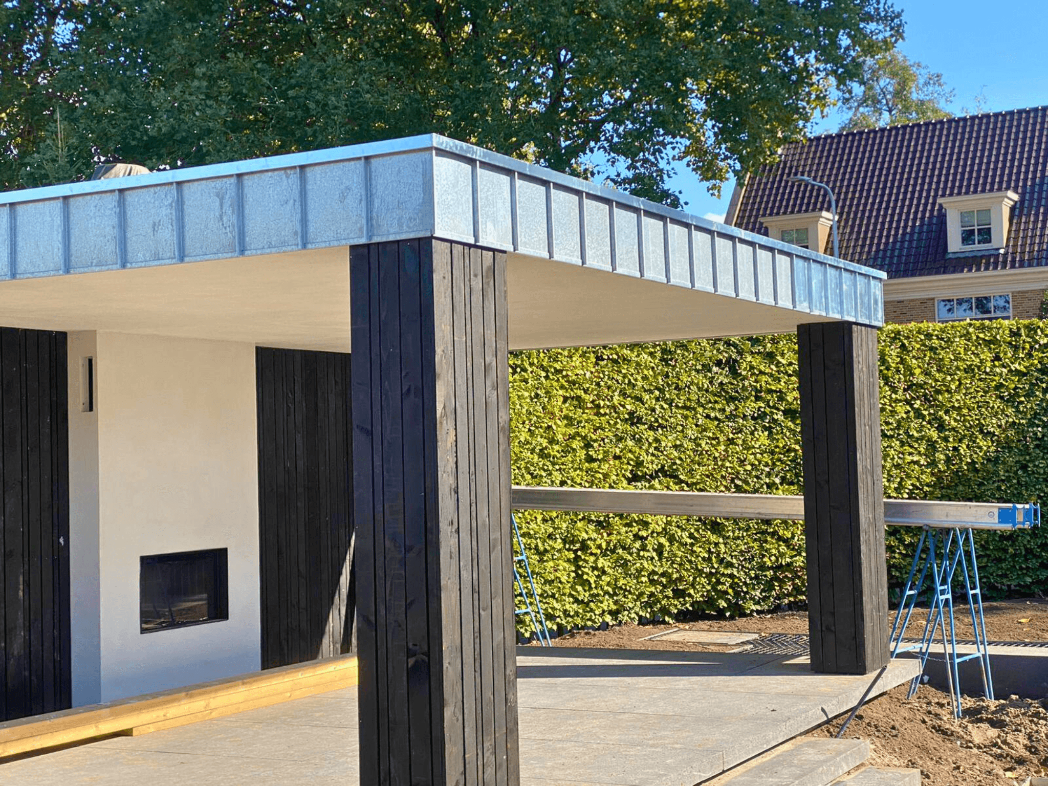 Het resultaat van de overkapping in 's-Gravendeel