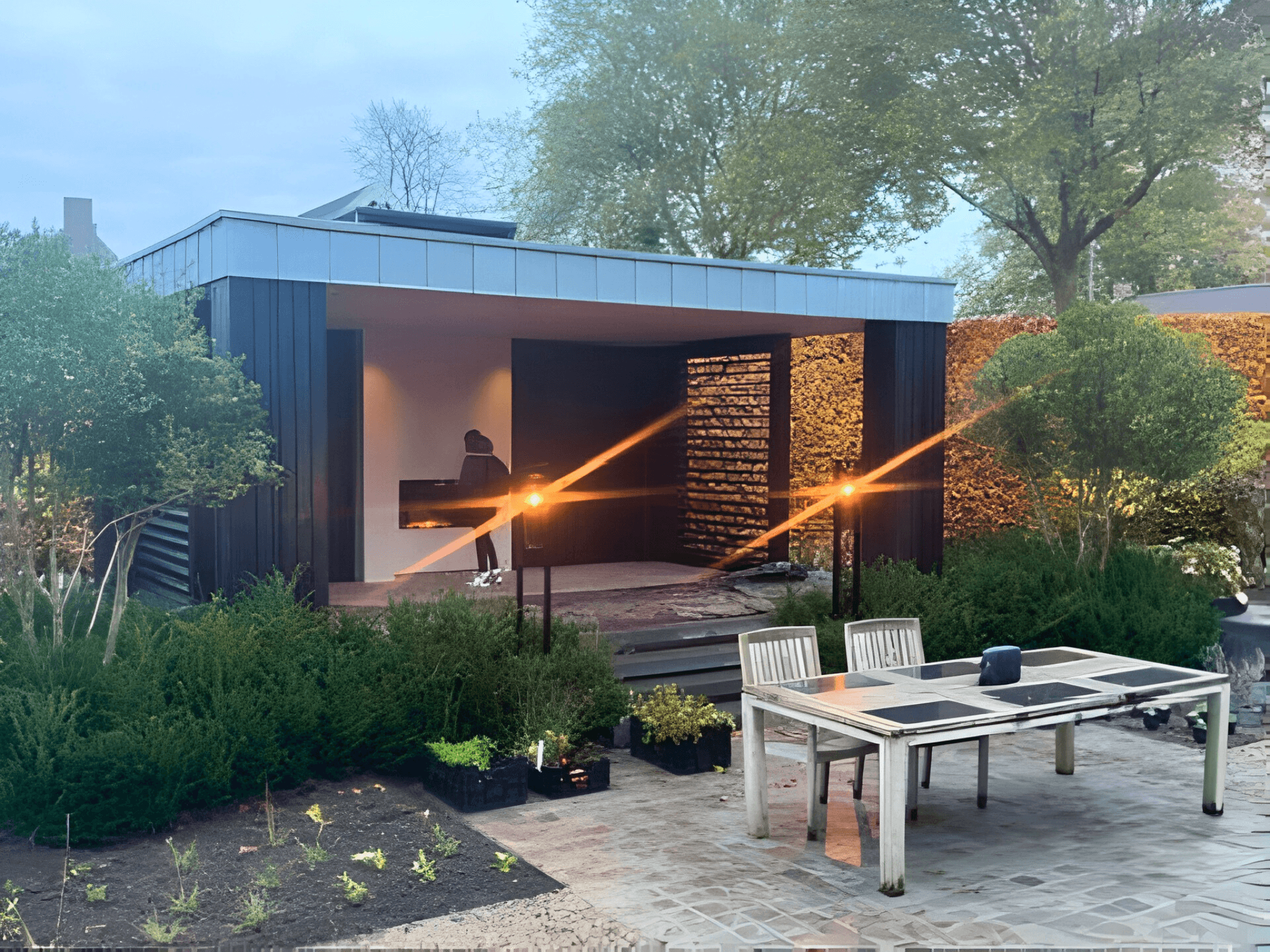 Renovatie en overkapping in 's-Gravendeel