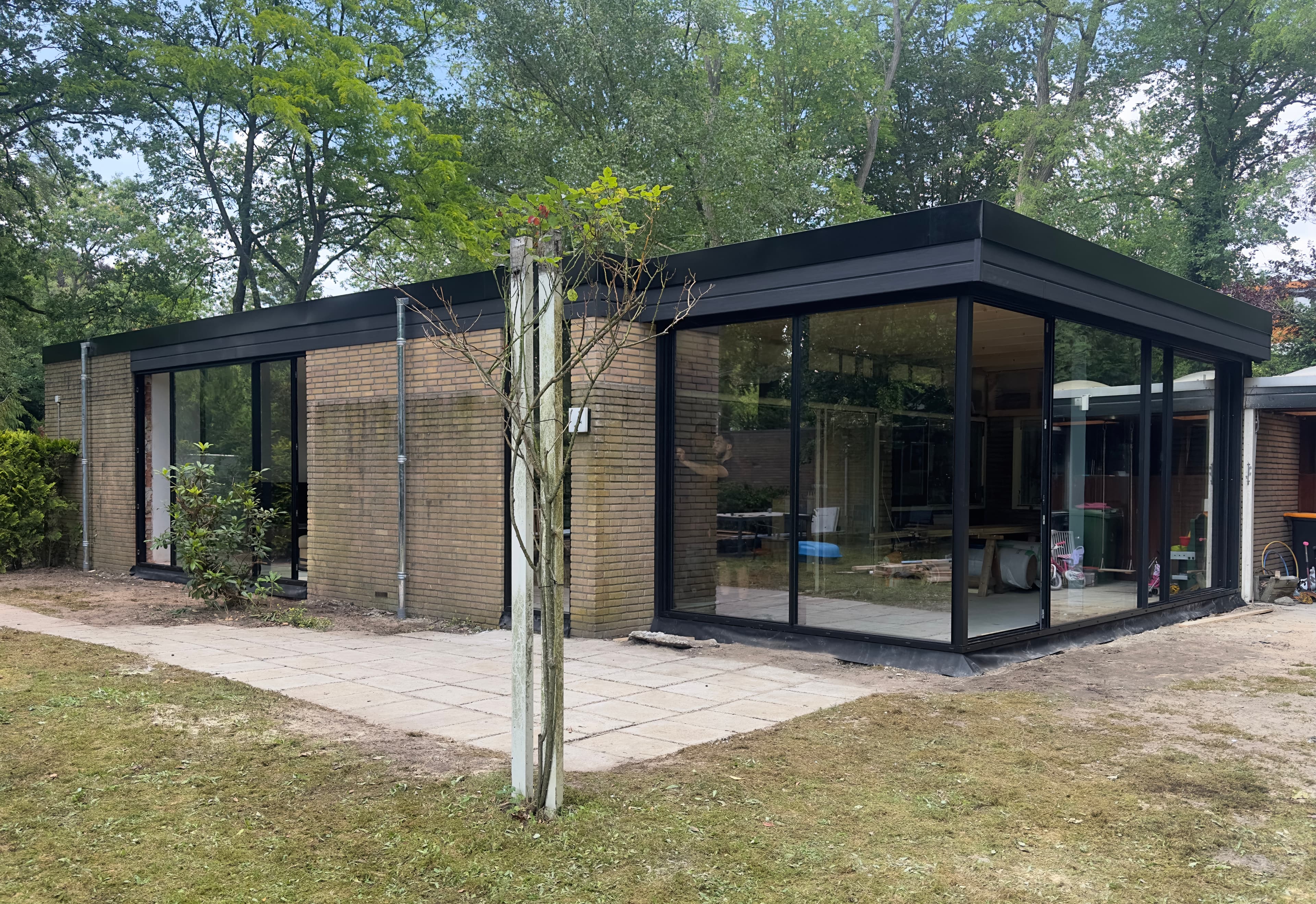 Aanbouw met schuifpui Oss