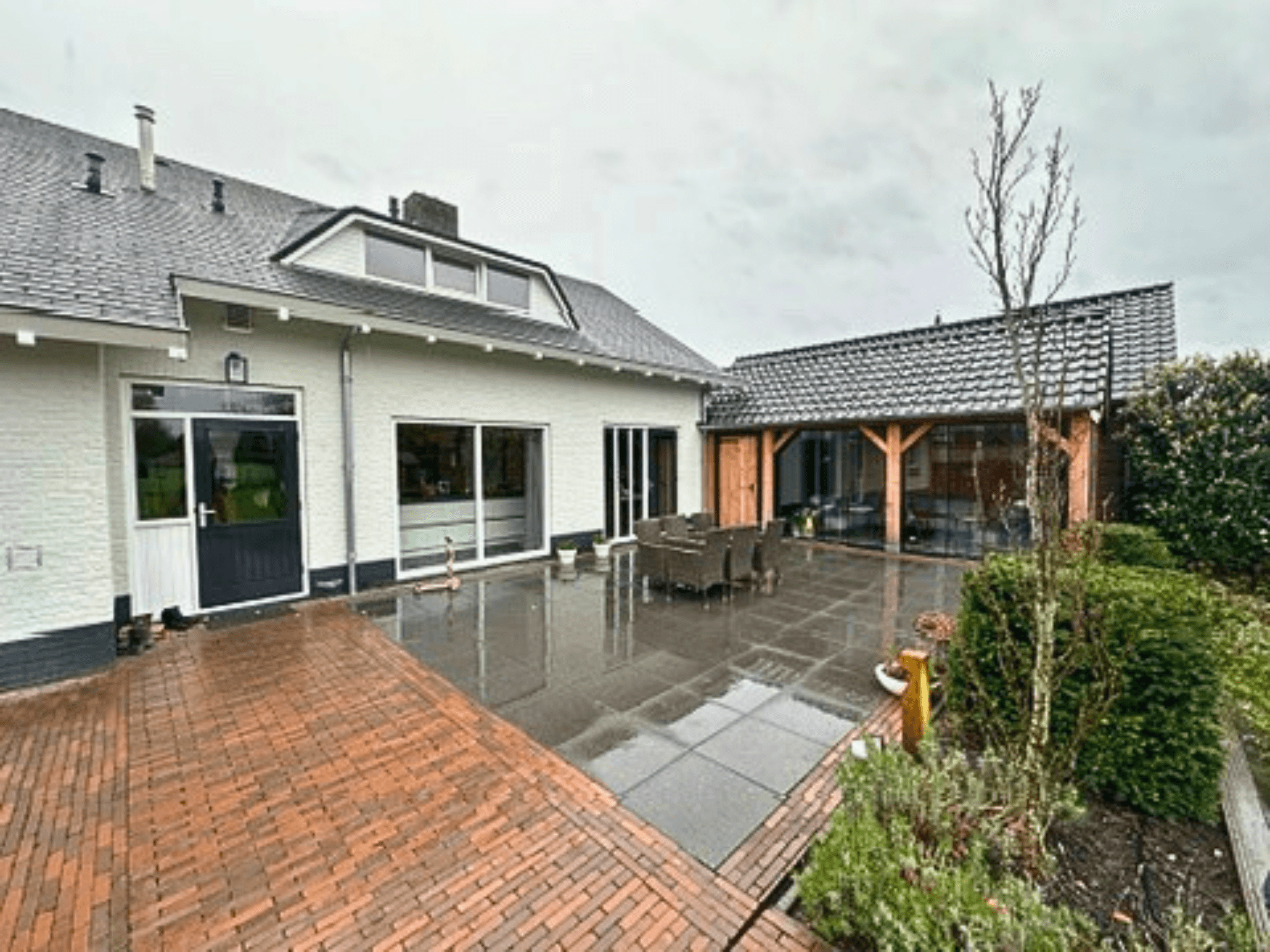 De woning in Brakel na afronding van dak en dakkapel
